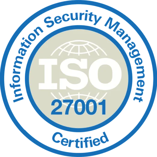 ISO 27001 Certified